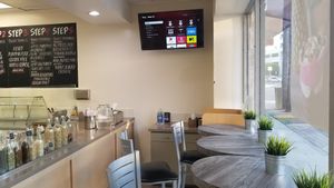 Inside at Wunder Eats in Beverly Hills