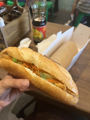   at Banh Mi 25 in Hanoi