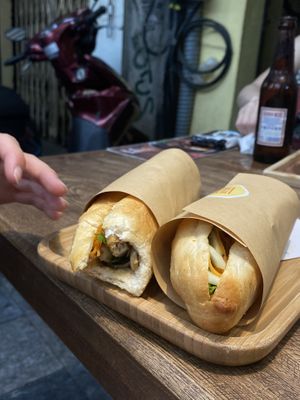  at Banh Mi 25 in Hanoi