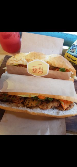 Banh mi  at Banh Mi 25 in Hanoi