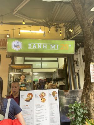   at Banh Mi 25 in Hanoi