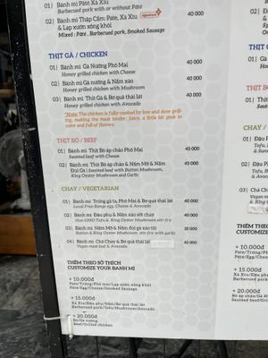   at Banh Mi 25 in Hanoi