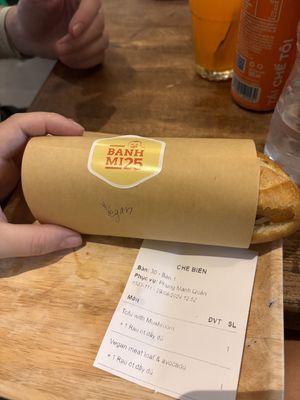   at Banh Mi 25 in Hanoi