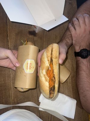   at Banh Mi 25 in Hanoi
