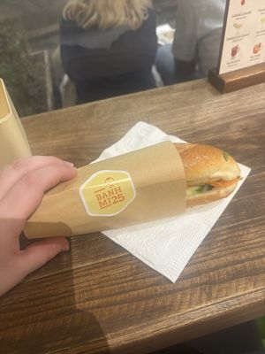   at Banh Mi 25 in Hanoi