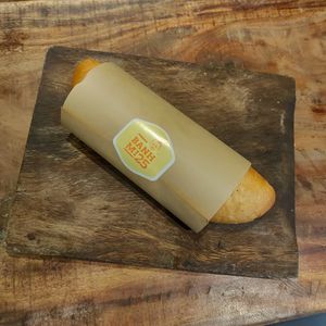 Oyster mushroom bahn mi at Banh Mi 25 in Hanoi