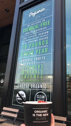 Skip the chemicals and choose organic nutrition  at Clean Juice in Fort Mill