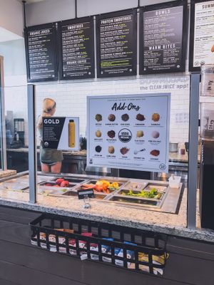 Made-to-order. Be patient or order ahead from the CJ App + earn rewards at Clean Juice in Fort Mill