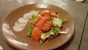 Tempeh  at Vegimo 野菜食堂 in Hiroshima