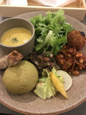 Delicious and healthy!  at Vegimo 野菜食堂 in Hiroshima