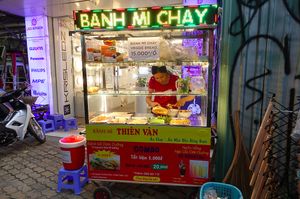 Banh Mi Chay :) at Banh Mi Thien Van in Ho Chi Minh City