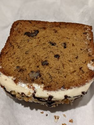 Banana bread at The Wild Oat in Bellingham