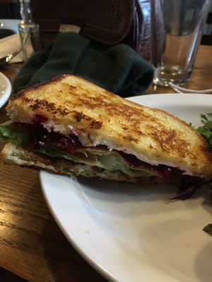 Turkey cranberry with cream cheese at The Wild Oat in Bellingham