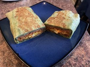 Breakfast burrito   at The Wild Oat in Bellingham