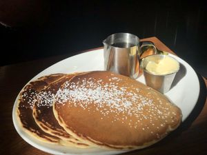 Tall stack Pancakes 🥞   at The Wild Oat in Bellingham