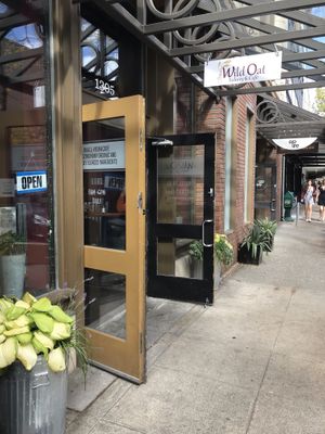 Storefront  at The Wild Oat in Bellingham