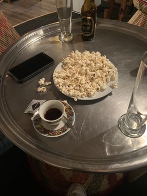 äthiopischer Kaffee & Popcorn at Bejte Ethiopia in Berlin