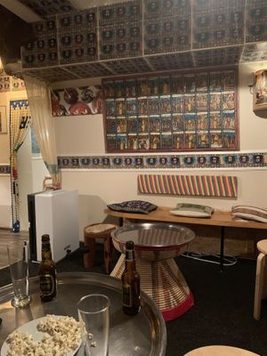 sehr liebevoll eingerichtet at Bejte Ethiopia in Berlin