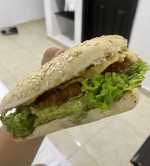 Bocata de milanesa  at Antojos Veganos in Armenia