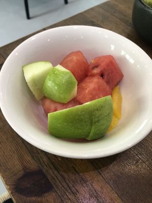 Fruit salad   at Circle Cafe - Saadiyat in Abu Dhabi