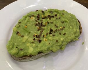 Avocado toast  at Circle Cafe - Saadiyat in Abu Dhabi
