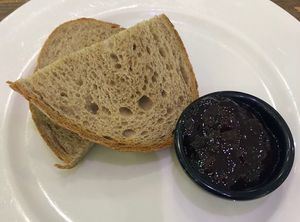 Toast and jam  at Circle Cafe - Saadiyat in Abu Dhabi