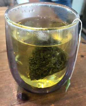 Green tea  at Circle Cafe - Saadiyat in Abu Dhabi