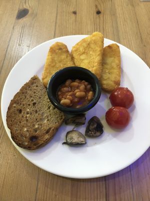 Vegan English breakfast   at Circle Cafe - Saadiyat in Abu Dhabi