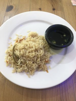 Garlic fried rice  at Circle Cafe - Saadiyat in Abu Dhabi