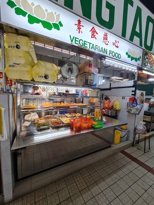 Stall front ~ 11/10/22 at Vegetarian Food 素食慈心 - Defu Ln - Maybe closed in Northeast Singapore