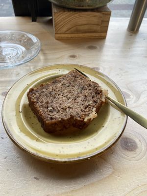 Banana bread: still nice, but used to be even better  at The Black Cockatoo in Almere