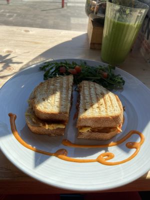 Kimchi toastie: decent at The Black Cockatoo in Almere