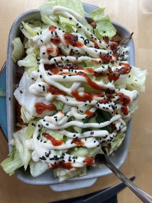 Vegan Kapsalon  at The Black Cockatoo in Almere