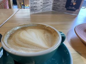 Flat white  at The Black Cockatoo in Almere
