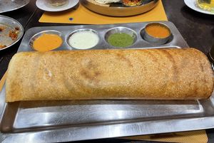 Massala dosa  at Krishna Vilas in The Hague