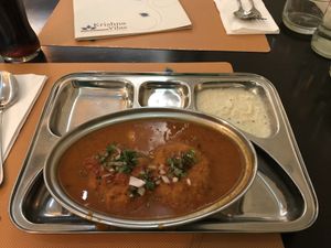 Sambar wada at Krishna Vilas in The Hague