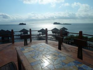 View from Isa Villa Living Room at LooLa Adventure Resort in 