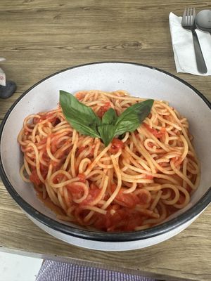 Vegan Spaghetti   at The Hungry Wolf in Koh Samui