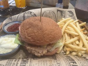 Thin fries  at The Hungry Wolf in Koh Samui