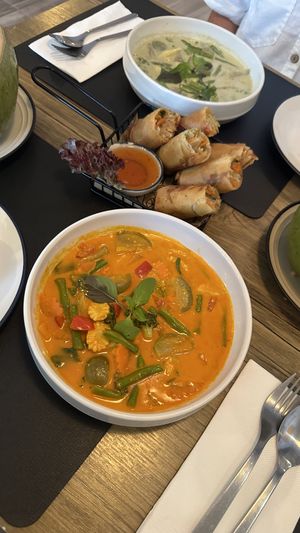 Red curry   at The Hungry Wolf in Koh Samui