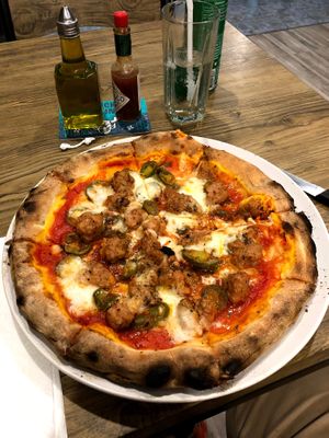 Pizza at The Hungry Wolf in Koh Samui