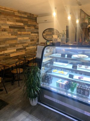 Always new “Cheesecake” flavours and baked goods/granola along with locally made drinks and new menu options and specialty meal days like Sunday Brunch including savory waffles at Grounded in Stratford