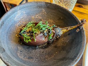 Aubergine   at Terrae in Mallorca