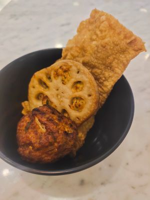 Yong Tau foo at Veggie House 一芳 - AMK in Northeast Singapore