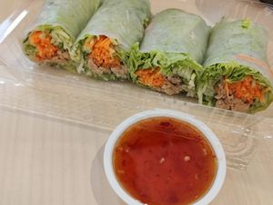 Vege roll at Veggie House 一芳 - AMK in Northeast Singapore
