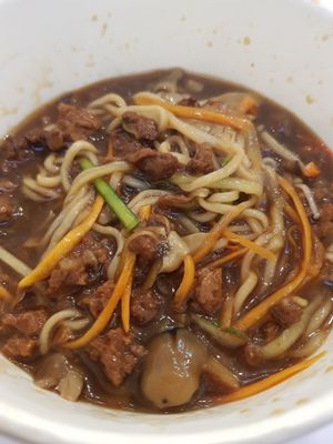 Minced Soya Noodle @$5.80 at Veggie House 一芳 - AMK in Northeast Singapore