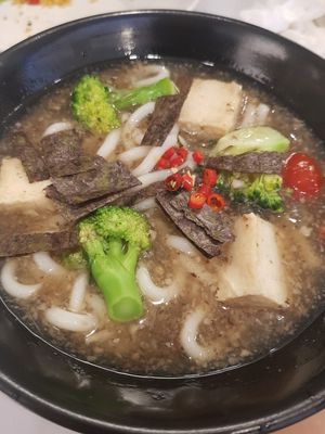 Failed udon at Veggie House 一芳 - AMK in Northeast Singapore