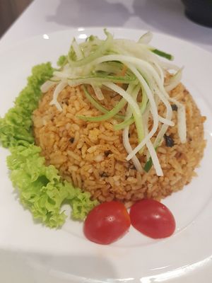 Failed otah fried rice at Veggie House 一芳 - AMK in Northeast Singapore