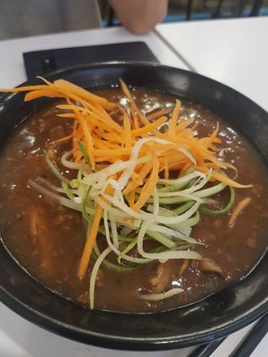 Zha jiang noodle at Veggie House 一芳 - AMK in Northeast Singapore