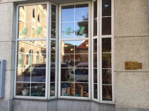 Front window  at Ajda in Maribor